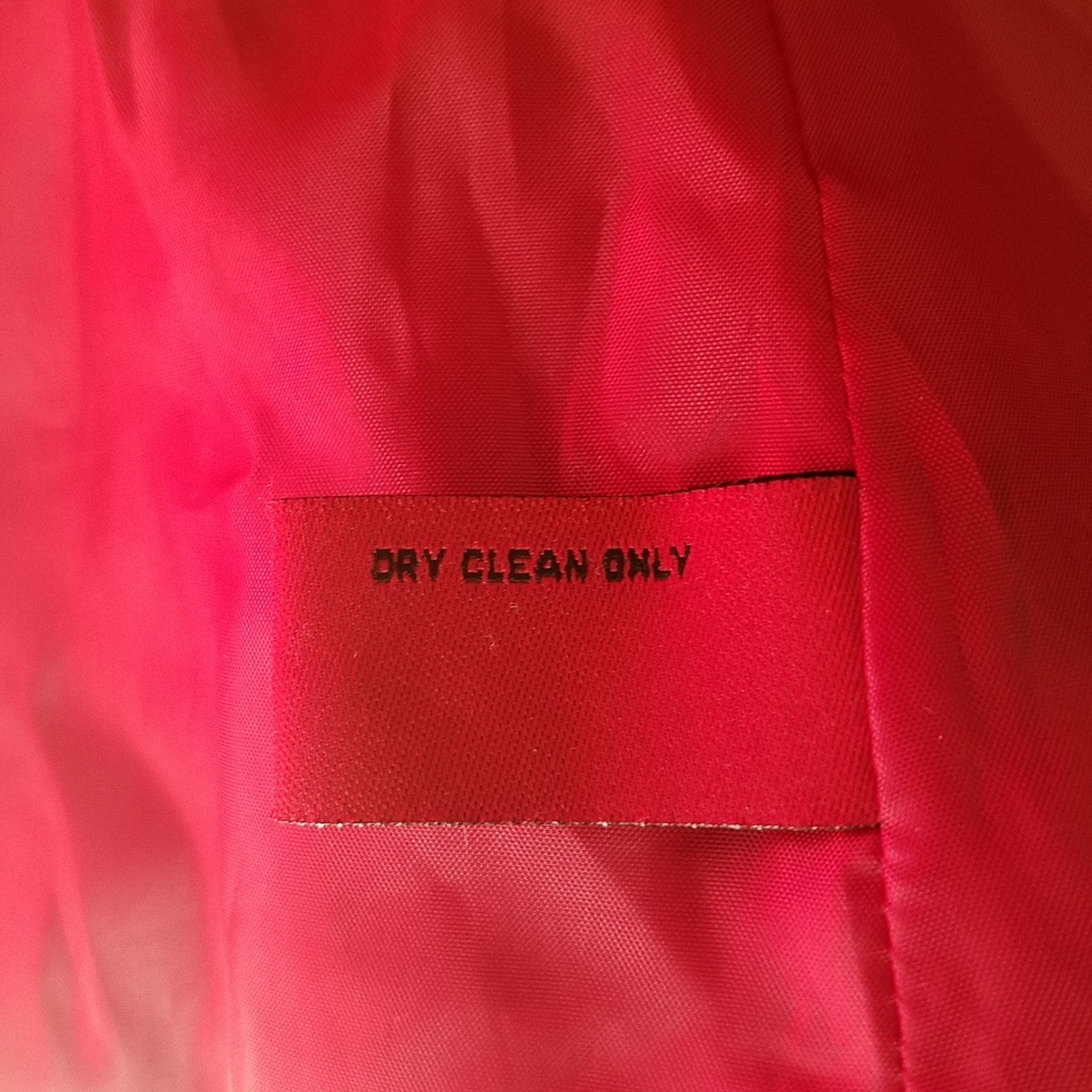 ❤CoffeeShop Red Double Breasted Pea Coat 🧥 - Picture 8 of 8